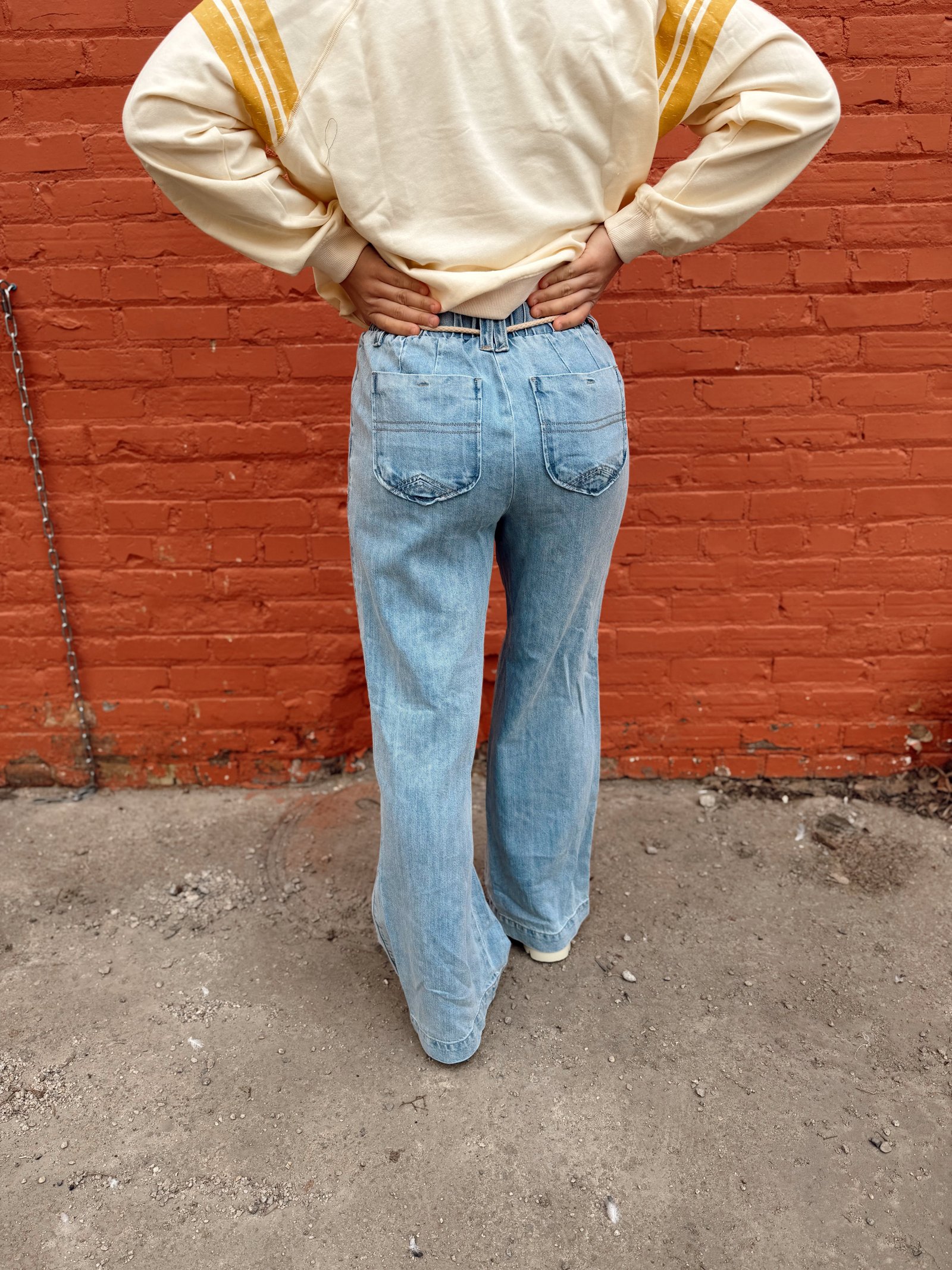 Amy Drawstring Jean